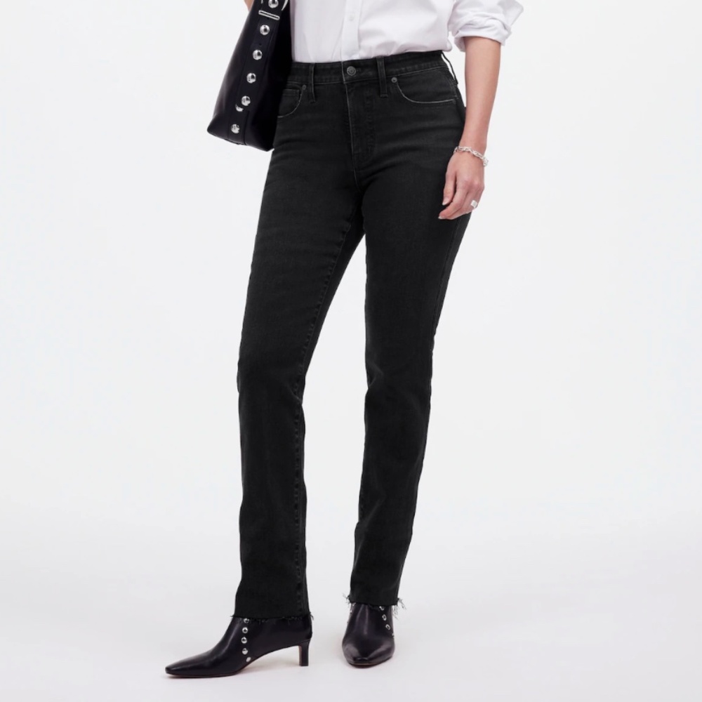 Madewell Curvy Stovepipe Jeans - Armand Wash - 29 Tall